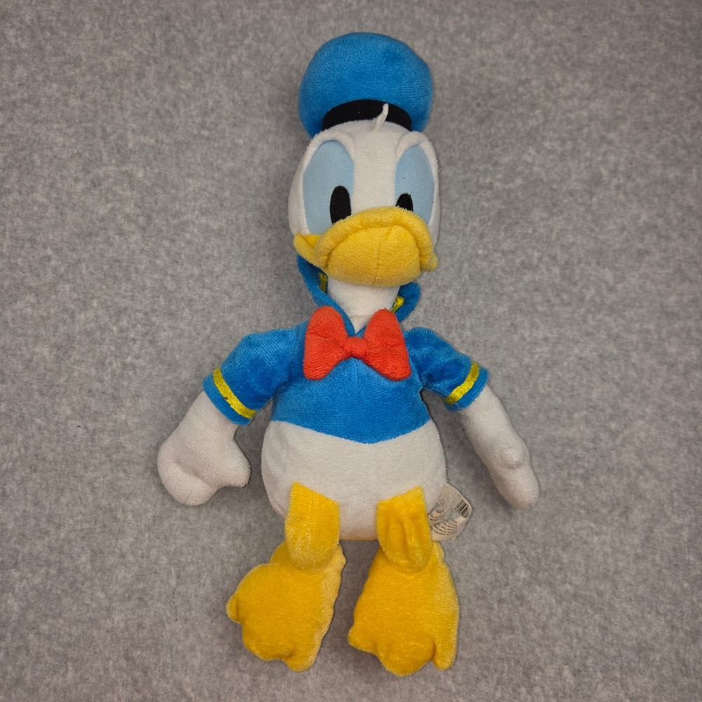 Disney Donald Duck Plush Just Play Blue Sailor Suit Stuffed Animal Toy